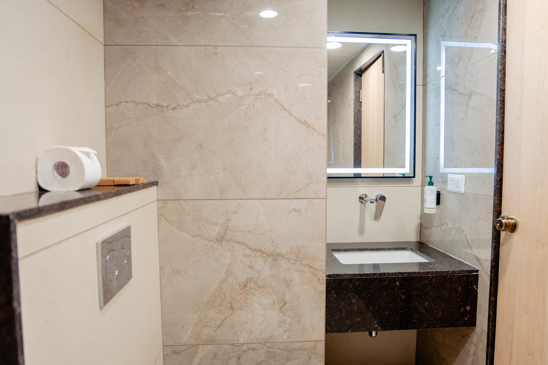 Attached bathroom